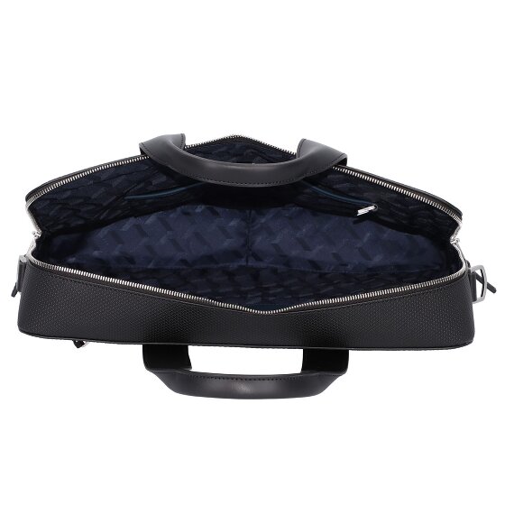 Lacoste Chantaco briefcase leather 39 cm laptop compartment