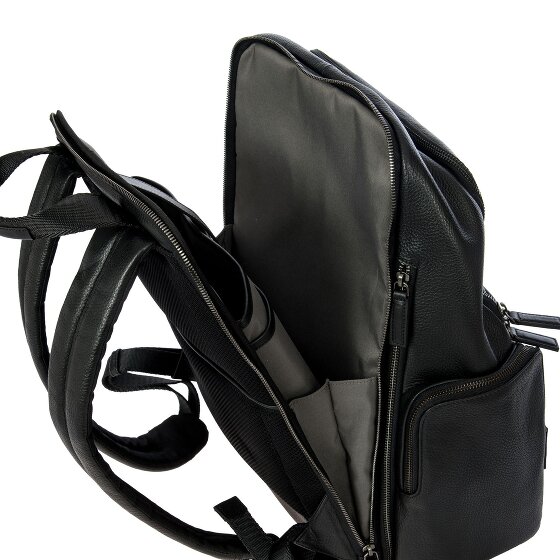 Bric's Torino backpack leather 45 cm laptop compartment