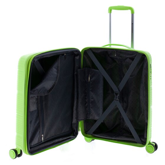 Gladiator 0800 4 wheels Trolley 55 cm with expansion pleat