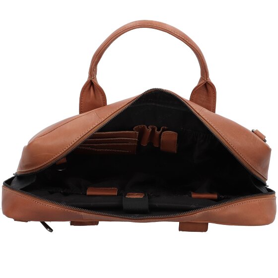 Plevier Gherkin Gherkin Briefcase Leather 40 cm Laptop compartment