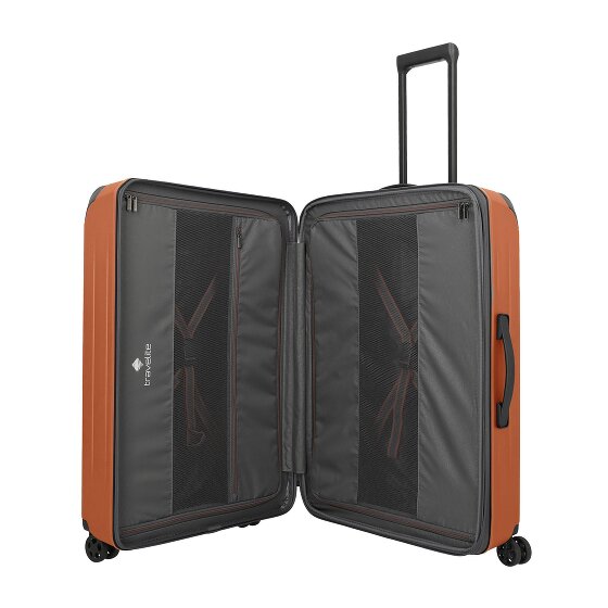 Travelite Dynamiic 4 wheels Suitcase set 3-piece with expansion pleat