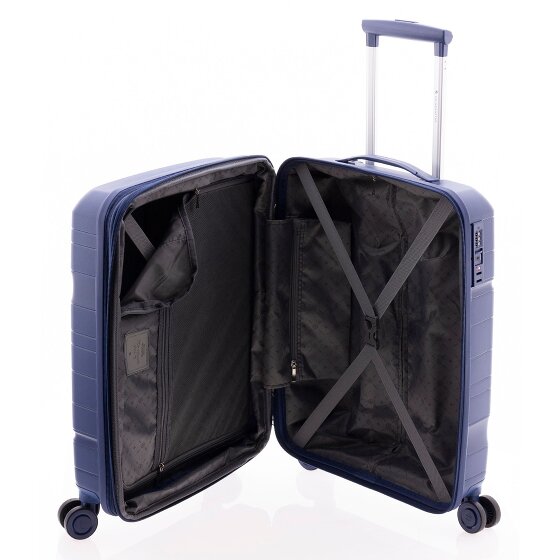 Gladiator 3800 4 wheels Cabin trolley 55 cm with expansion pleat