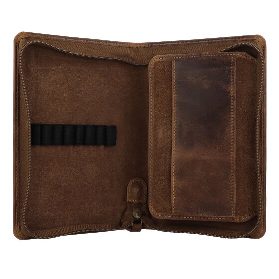 Greenburry Vintage Pencil case Leather 13.5 cm