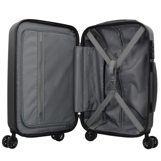 Bugatti Lima 2.0 4-Wheel Cabin Trolley 55 cm with double wheels Bugatti Lima 2.0 4-Wheel Cabin Trolley 55 cm with double wheels