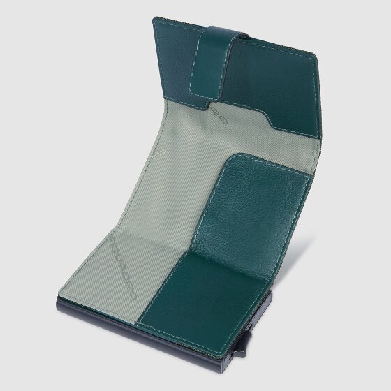 Piquadro PQ-Earth Credit card case RFID protection Leather 6.5 cm