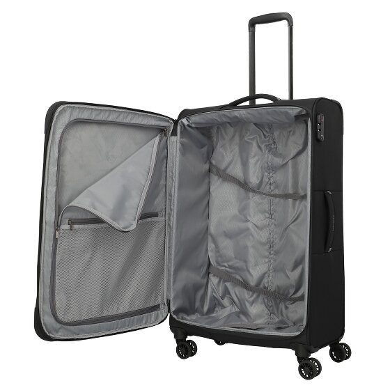 Travelite Umbria 4 wheels Trolley L 77 cm with expansion pleat