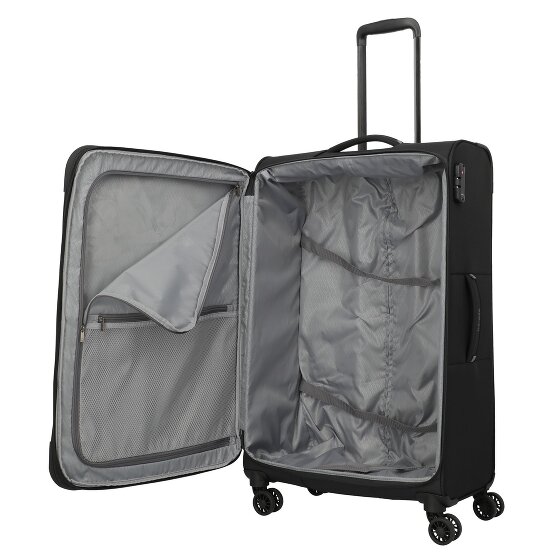 Travelite Umbria 4 wheels Trolley L 77 cm with expansion pleat