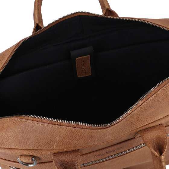Plevier Urban Briefcase Leather 39 cm Laptop compartment