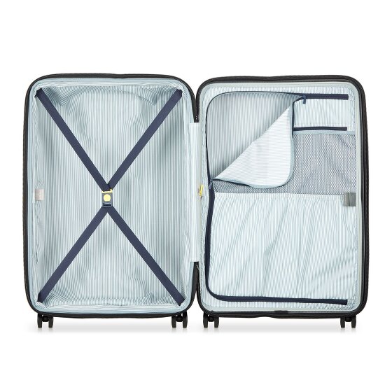 Delsey Paris Longitude 4 wheels Trolley 76 cm with expansion pleat