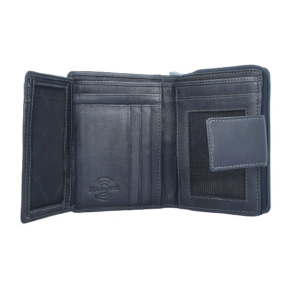 Greenland Nature Black Nappa wallet RFID leather 9.5 cm