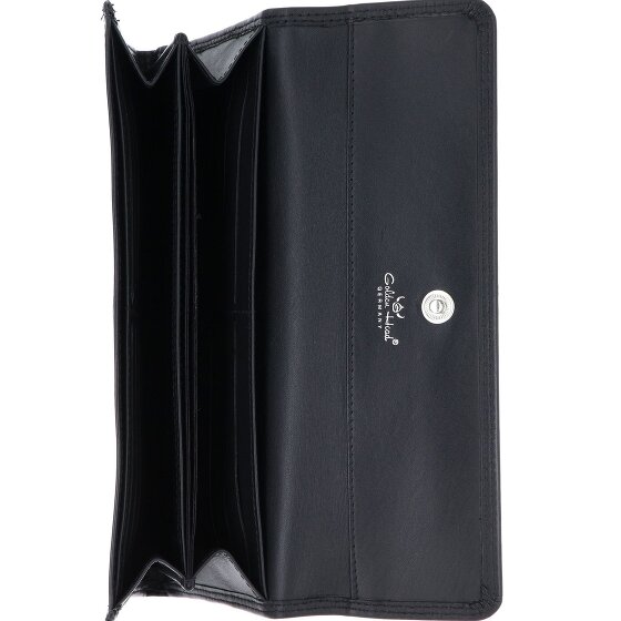 Golden Head Polo Identity card case RFID protection Genuine Leather 19.5 cm