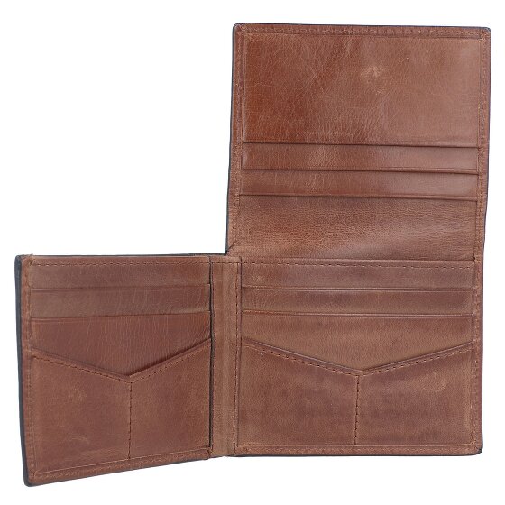 Fossil Derrick wallet leather 10 cm