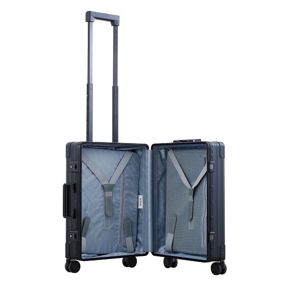 Aleon Traveler International 4-wheel Aluminum Cabin suitcase, 55 cm