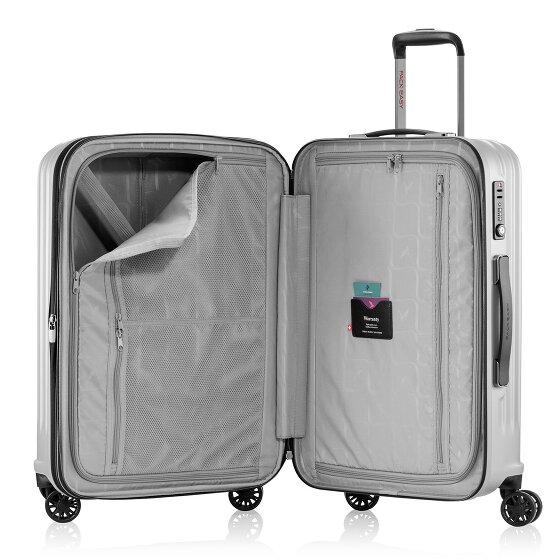 Pack Easy Genius 4 wheels Trolley L 76 cm with expansion pleat