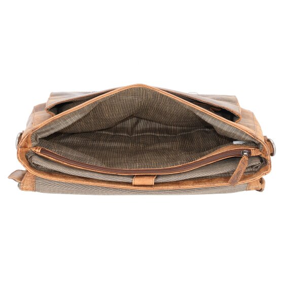 Pride and Soul Briefcase leather 37 cm laptop compartment