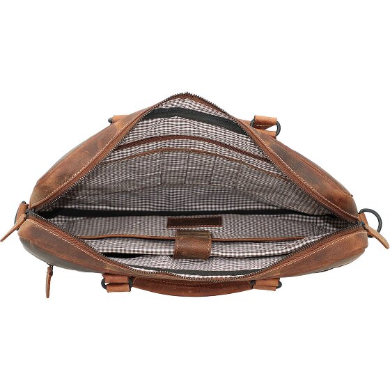 Jack Kinsky Baltimore 8 briefcase leather 40 cm laptop compartment