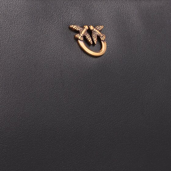 PINKO Half Moon Shoulder bag Genuine Leather 23 cm