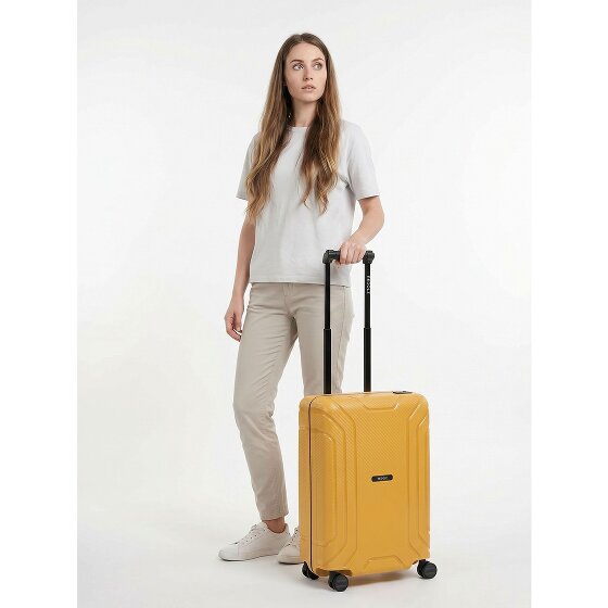 Redolz Essentials 15 4-roll cabin trolley 55 cm with three-point closure