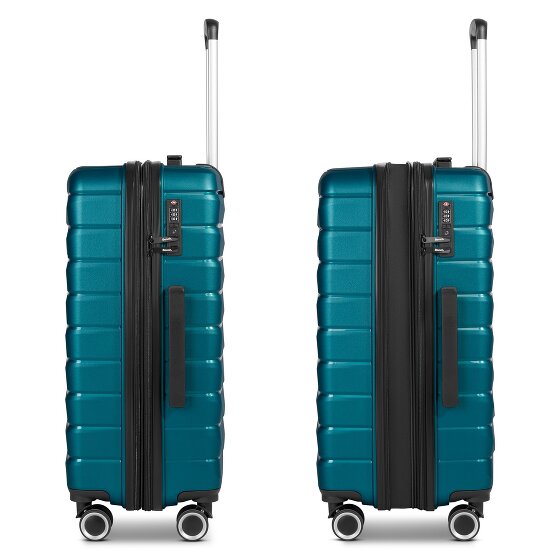 Bench Paris 4 wheels Trolley M 66 cm Expandable