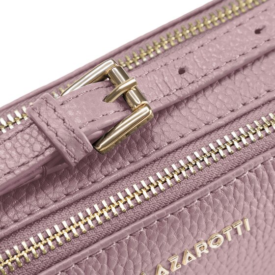 Lazarotti Bologna Leather Shoulder Bag Camera-Bag Leather Double-Zip 18 cm
