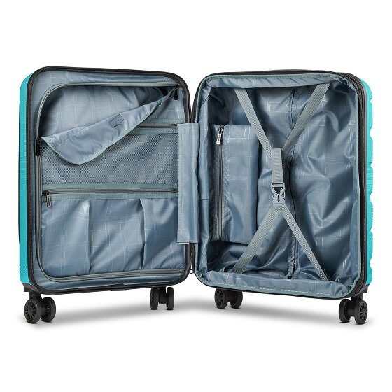 Franky Munich 4.0 4 wheels Cabin suitcase 55 cm Laptop compartment Expandable