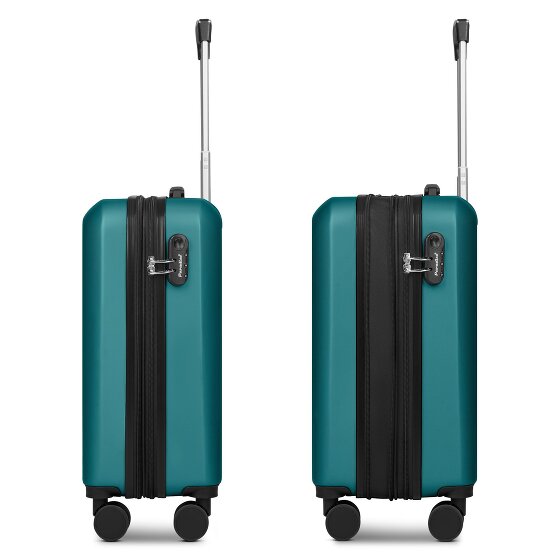 Check.In Paradise 2.0 4 wheels Cabin trolley S 55 cm with expansion pleat