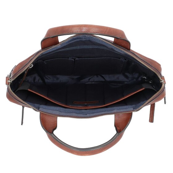 Leonhard Heyden Roma briefcase leather 38 cm laptop compartment
