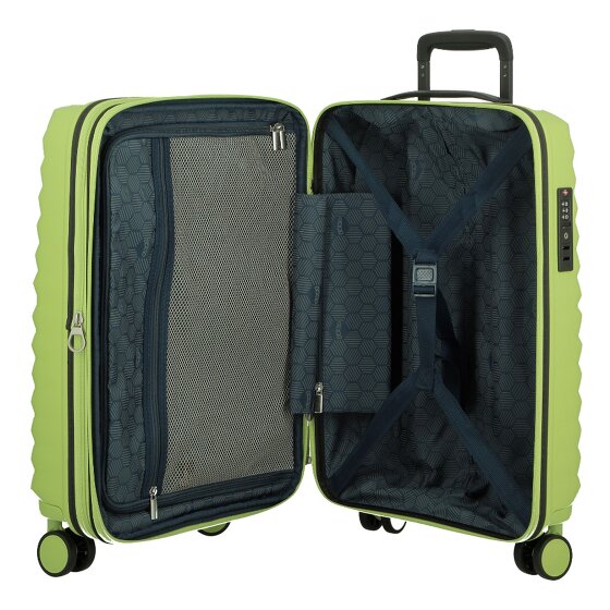 Jump Xwave 4 wheels Cabin trolley 55 cm with expansion pleat