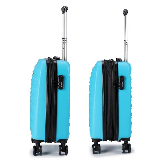 Benzi 5493 4 wheels Cabin trolley S 53 cm with expansion pleat