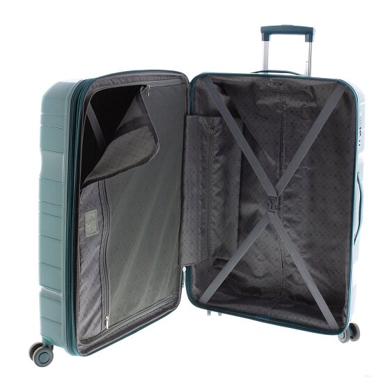Gladiator 3800 4 wheels Trolley 77 cm Expandable
