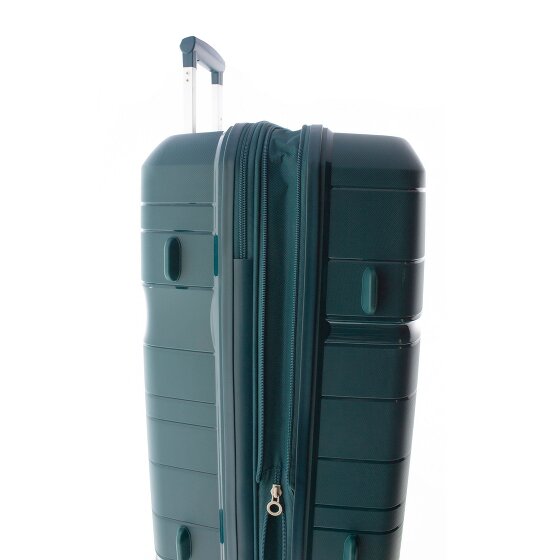 Gladiator 3800 4 wheels Trolley 77 cm with expansion pleat