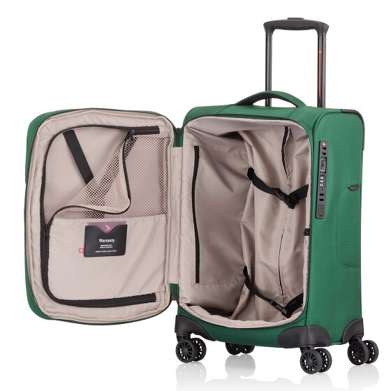 Pack Easy GoUp 4 wheels Cabin trolley S 53 cm with expansion pleat