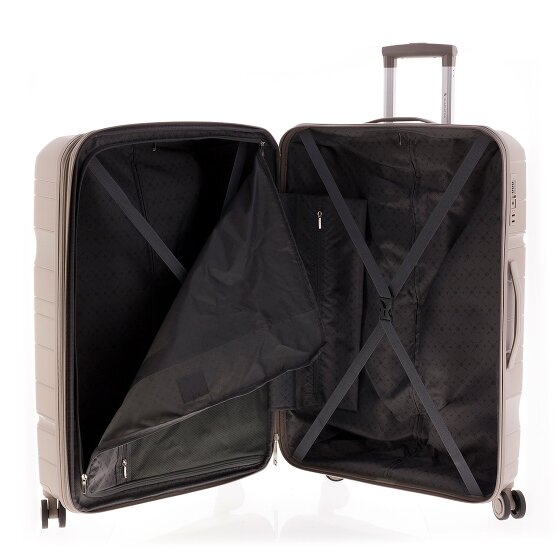 Gladiator 3800 4 wheels Trolley 77 cm with expansion pleat