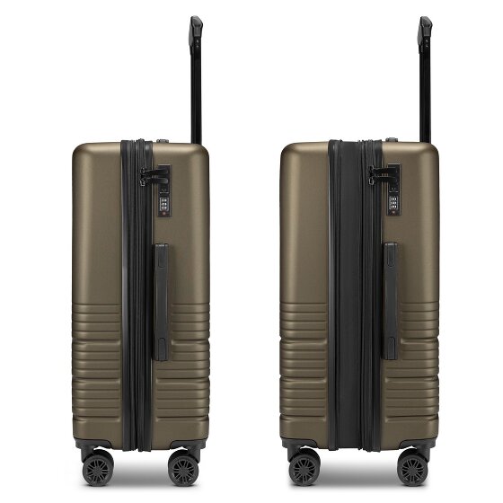 camel active Hanoi 4 wheels Suitcase set 3-piece with expansion pleat camel active Hanoi 4 wheels Suitcase set 3-piece with expansion pleat