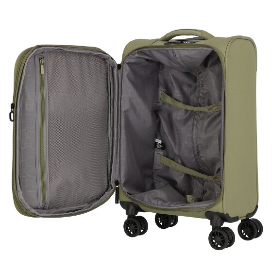 Jump Monthélys 4 wheels Cabin trolley 55 cm with expansion pleat