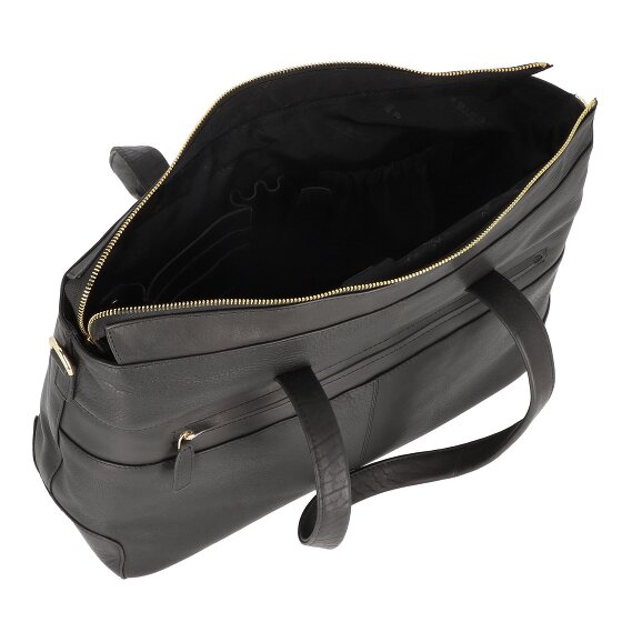 Plevier Edge Briefcase RFID protection Leather 40 cm Laptop compartment