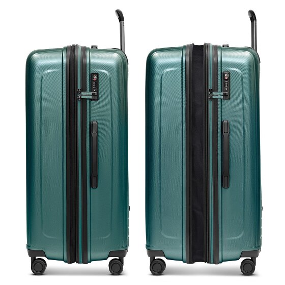 Redolz Essentials 14 4 wheels Trolley L 77 cm with expansion pleat