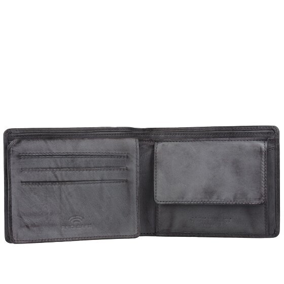 Jack Kinsky Nelson wallet RFID leather 13 cm