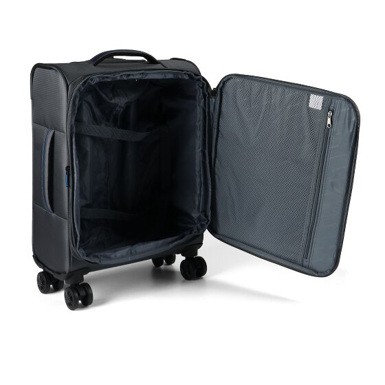 Benzi 5825 4 wheels Cabin trolley 55 cm with expansion pleat