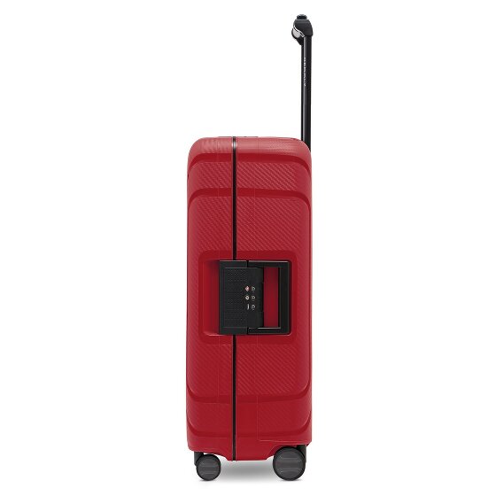 Redolz Essentials 15 4-wheel suitcase set 3-piece with three-point closure