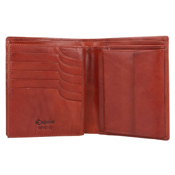 Esquire Toscana wallet RFID leather 11 cm