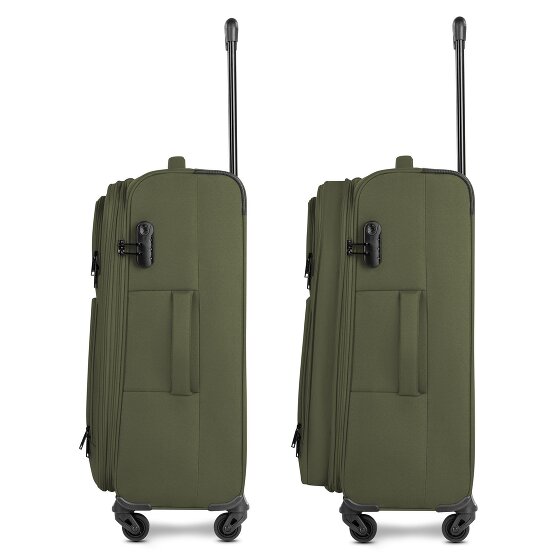 Smartbox Edition 04 4 wheels Suitcase set 3-piece with expansion pleat
