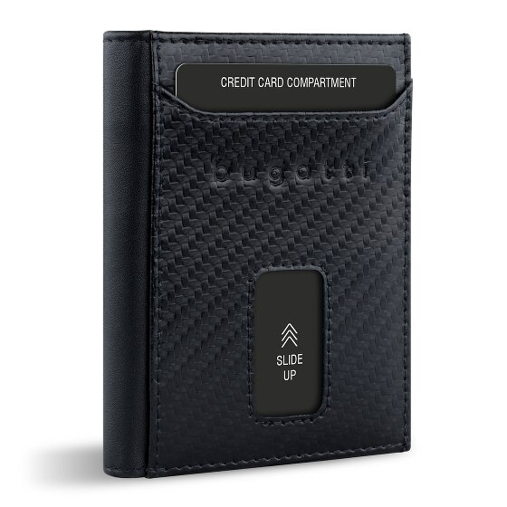 Bugatti Secure Slim Wallet RFID protection Leather 8 cm