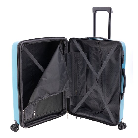 Gladiator 1700 4 wheels Trolley 68 cm with expansion pleat
