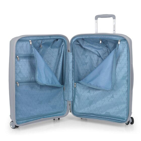 Gabol Queens 4 wheels Suitcase set 2-piece with expansion pleat