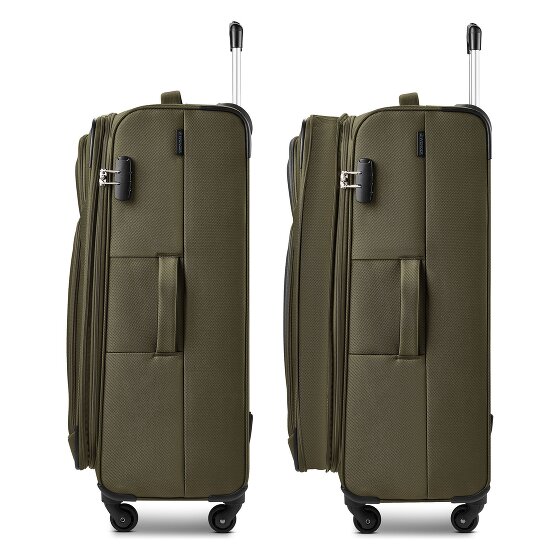 Wenger Beaumont 4-wheel Suitcase Set (S+L) expandable gusset