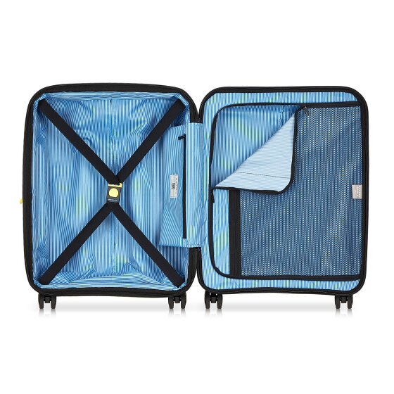 Delsey Paris Lutece Se 4 wheels Cabin trolley 55 cm with expansion pleat