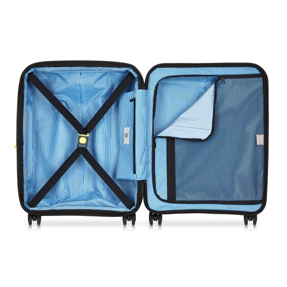 Delsey Paris Lutece Se 4 wheels Cabin trolley 55 cm with expansion pleat