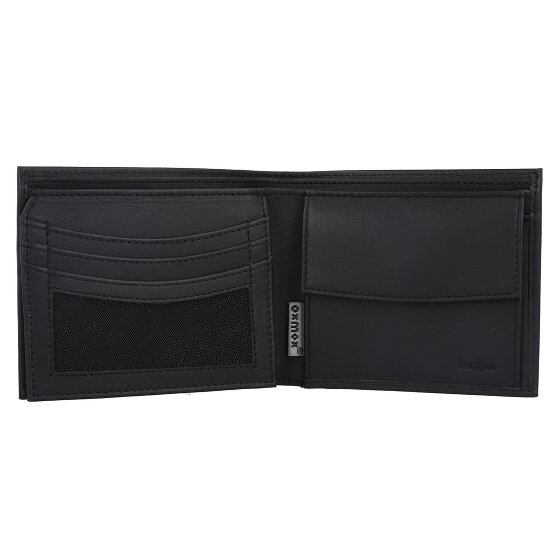oxmox Leather Wallet RFID protection Leather 12 cm