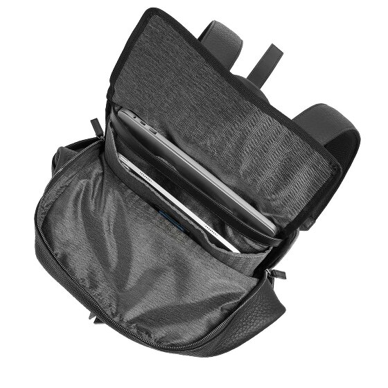 Piquadro Materia Daypack Genuine Leather 48 cm Laptop compartment